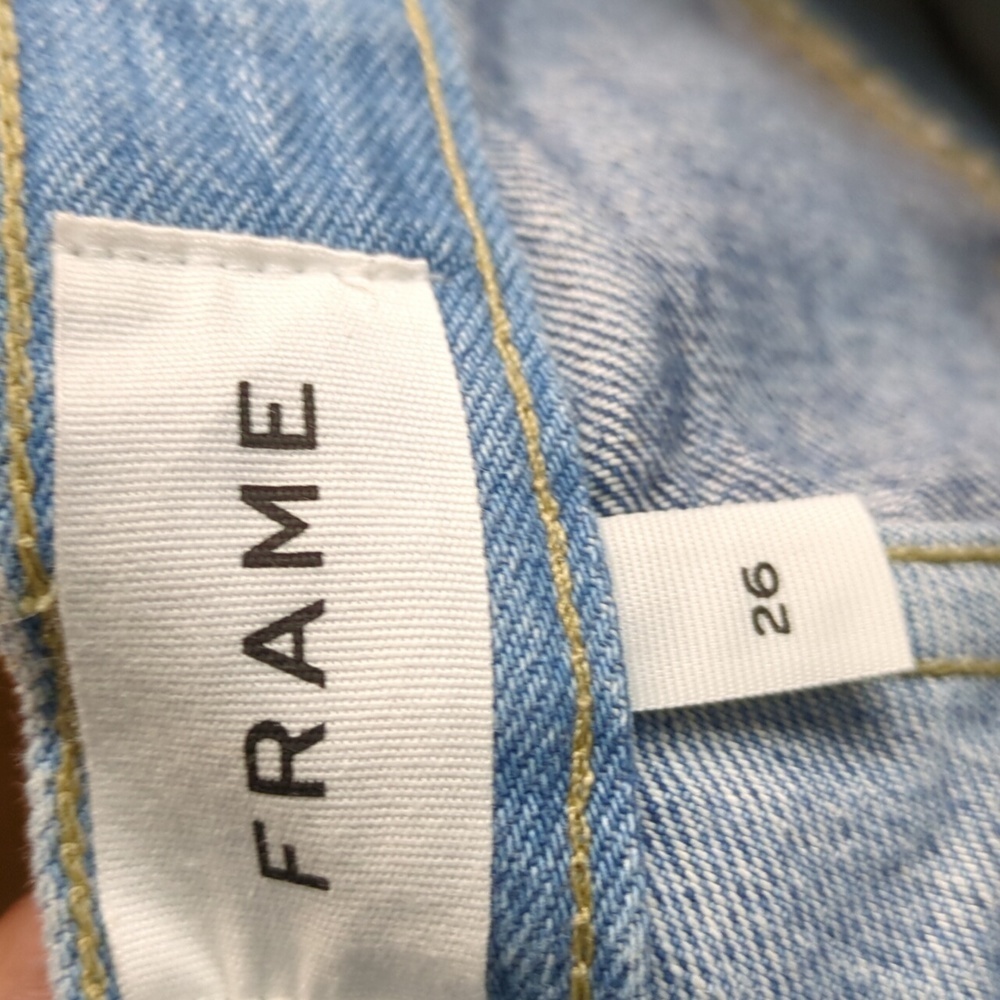 .Frame patchwork design Denim jeans...Size 26 - Picture 10 of 10